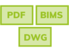 PDF, BIMS, DWG