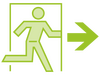Icon Notausgang
