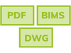 PDF, BIMS, DWG